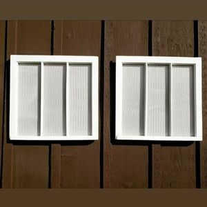 Vintage Barn Window Picture Frames